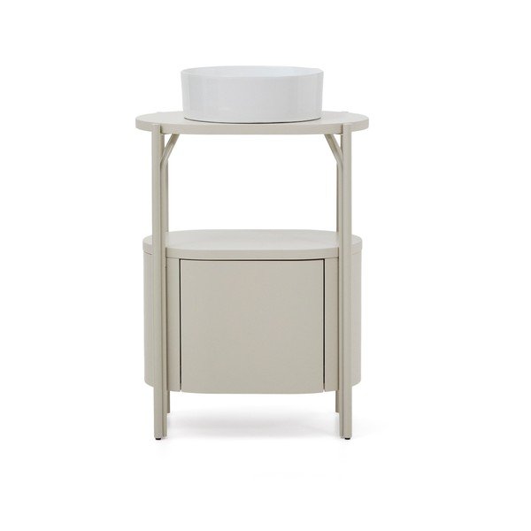 Valge valamukapp 60x81 cm Arely - Kave Home-image-3