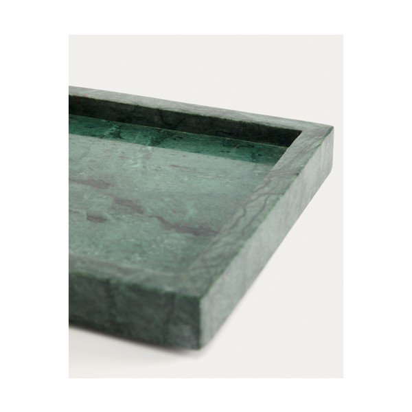 Marmorist dekoratiivne kandik 18x18 cm Serela - Kave Home-image-3