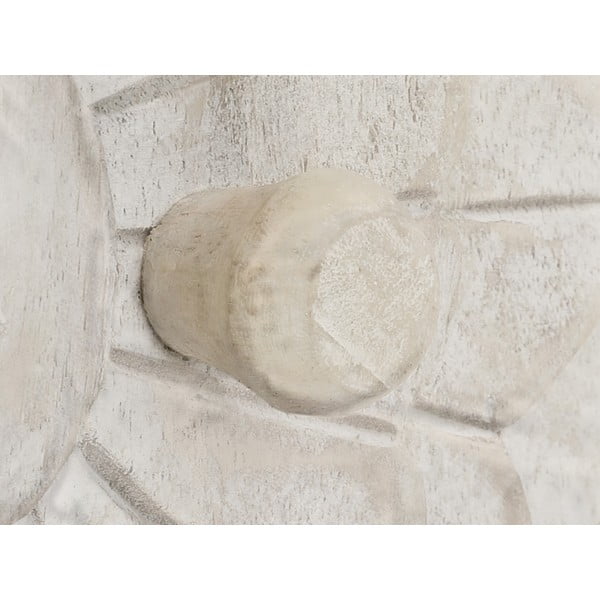 Kreem mangopuust riidekapp 180x40 cm Kalhana - Støraa-image-2