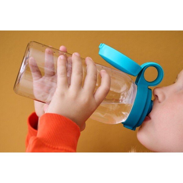Plastikust lutipudel piparmündivärvis 600 ml Campus - Mepal-image-1