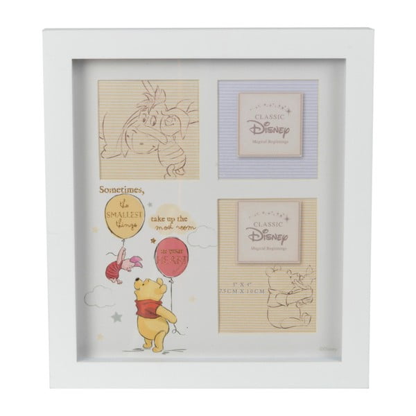 Fotorámeček na 3 fotografie Disney Magical Beginnings Collage Frame Pooh Heart