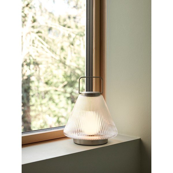 Klaasist LED-laualamp ø24x28 cm Tou - Hübsch-image-2