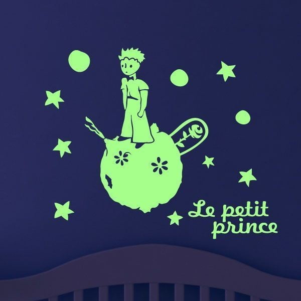 Le Petit Prince pimedas helendav kleebis - Ambiance