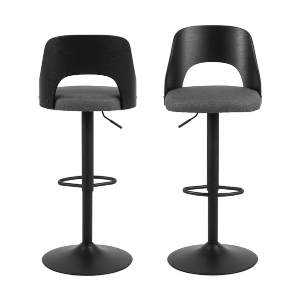 Antratsiitsed pöörlevad baaritoolid 2tk komplektis 113 cm Lucy - Actona-image-3