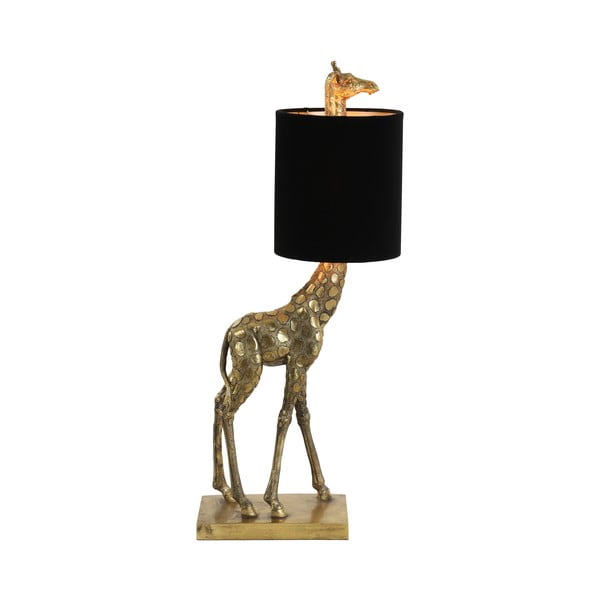 Must-pronksist laualamp (kõrgus 61 cm) Giraffe - Light & Living