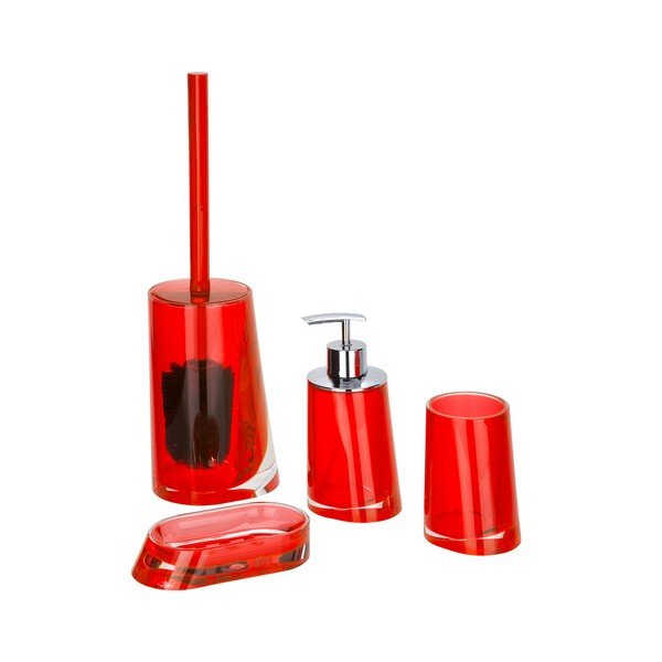 Červená podložka pod mýdlo Wenko Paradise Red-image-2