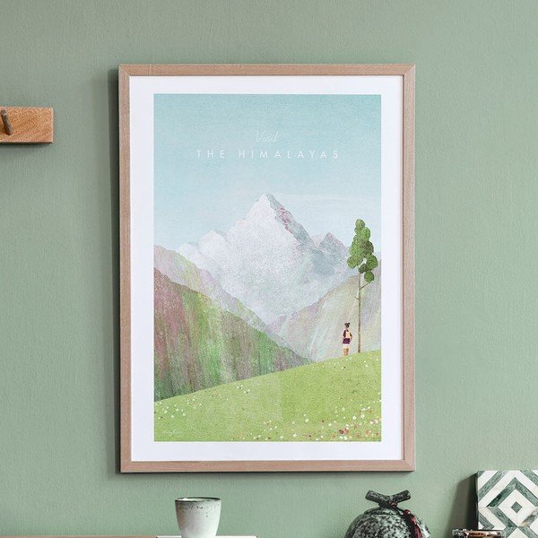 Poster , 50 x 70 cm Himalayas - Travelposter-image-2