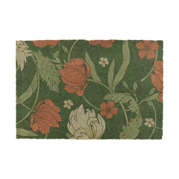 Kookoskiududest uksematt 40x60 cm William Morris Rose - Artsy Doormats