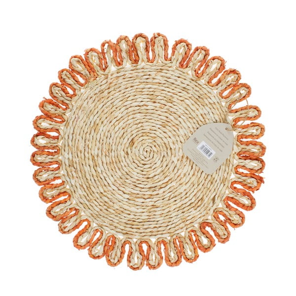Maisikestadest lauamatt ø 38 cm Corn Husk - Rex London-image-3
