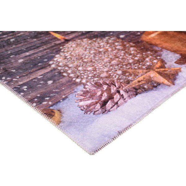 Koberec Vitaus Christmas Period Golden Rustic, 50 x 80 cm-image-2