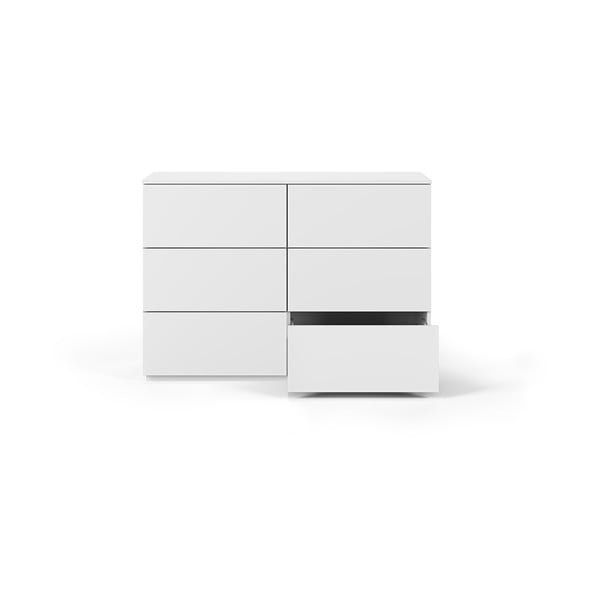 Valge madal kapp 120x84 cm Join - TemaHome-image-3