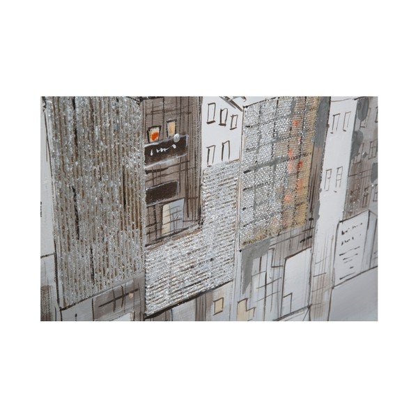Ručně malovaný nástěnný obraz Mauro Ferretti Dipinto Su Tela Roofs, 90 x 120 cm-image-1