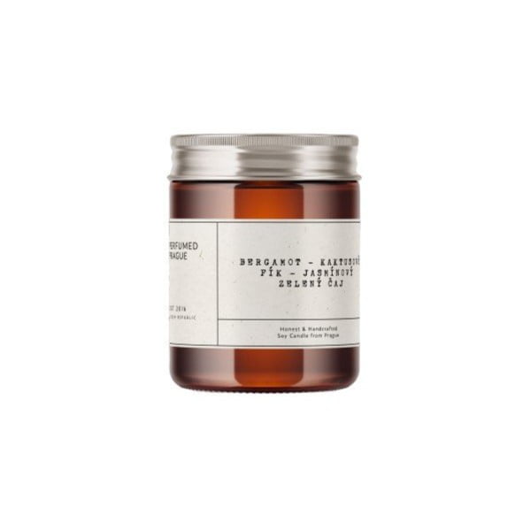 Lõhnastatud sojaküünal 40 h #46 Bergamot & Jasmine – Perfumed Prague-image-3