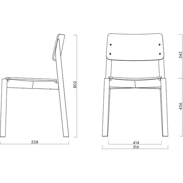 Must virnastatav söögitool Wem - noo.ma-image-4
