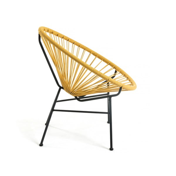 Sinepikollane teraskonstruktsiooniga aiatool Samantha - Kave Home-image-2