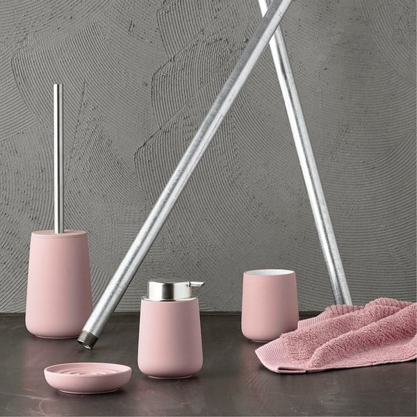 Roosa portselanist tass hambaharjade jaoks Nova - Zone-image-2