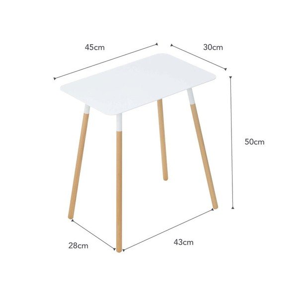 Metallist hoiulaud 30x45 cm Plain - YAMAZAKI-image-3