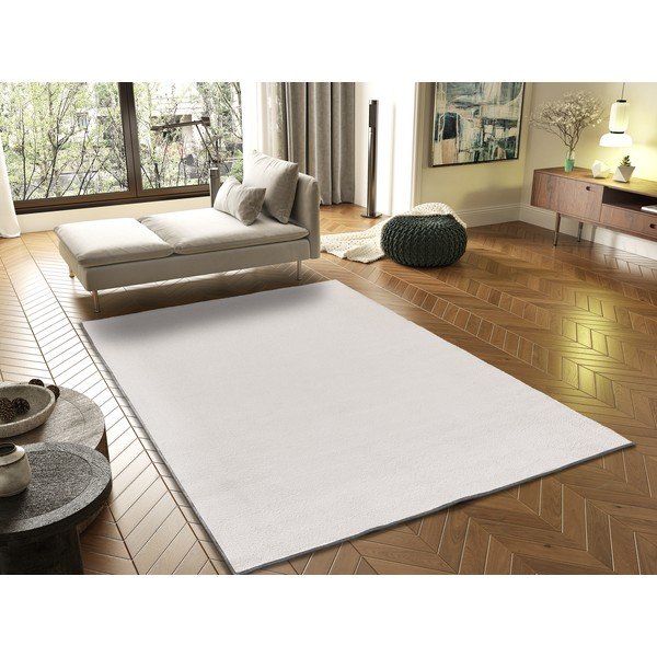 Kreem mikrokiust vaip 160x220 cm Coraline Liso - Universal-image-1