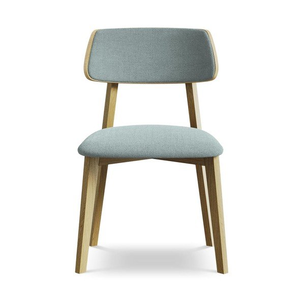 Sinine täispuidust söögitool Niu - Makamii-image-1