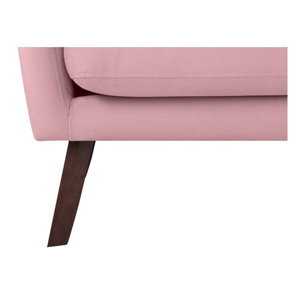 Růžová 2místná pohovka Mazzini Sofas Elena-image-1