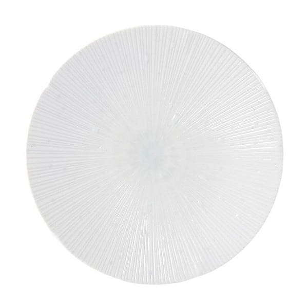 Helesinine keraamiline taldrik ø 13 cm ICE WHITE - MIJ