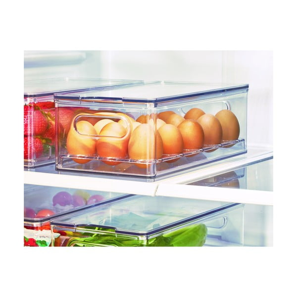 Külmkapi munarest 30,5x15 cm Eggo – iDesign/The Home Edit-image-1