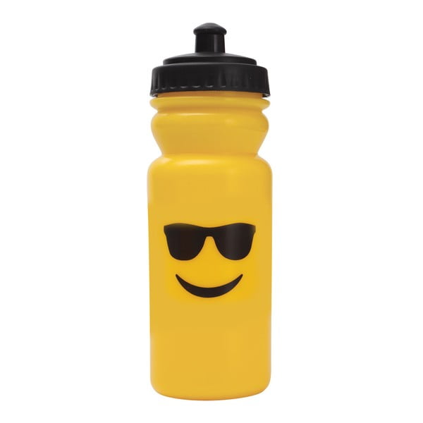 Sportovní lahev na vodu Bergner Emoticon Sunglasses, 600 ml