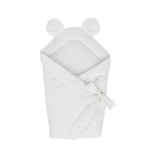 Valge beebimähis 35x65 cm - Meowbaby