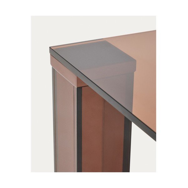 Klaasist söögilaud 100x200 cm Adularia - Kave Home-image-3