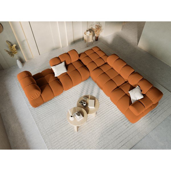 Oranž sametist jalatugi Bellis - Micadoni Home-image-1