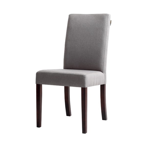 Šedá židle s hnědými nohami Custom Form Wilton
