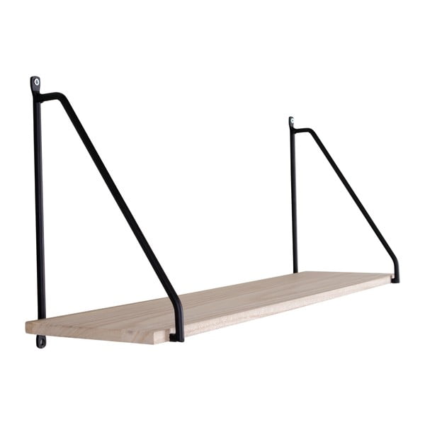 Mustast täispuidust riiul pavlovnia Arnhem - House Nordic-image-1