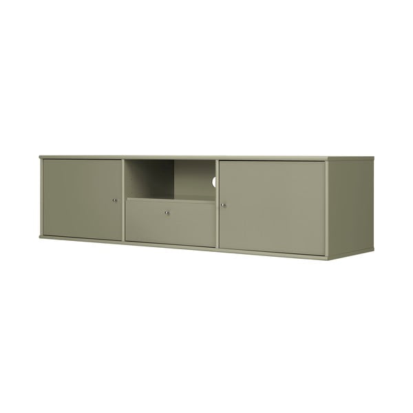 Khaki värvi TV-alus 161x42x45 cm Mistral - Hammel Furniture-image-1