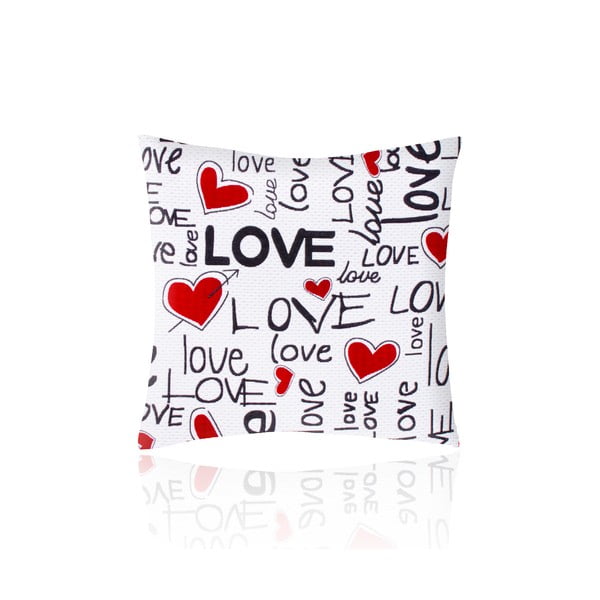 Povlak na polštář Love Love, 50x50 cm