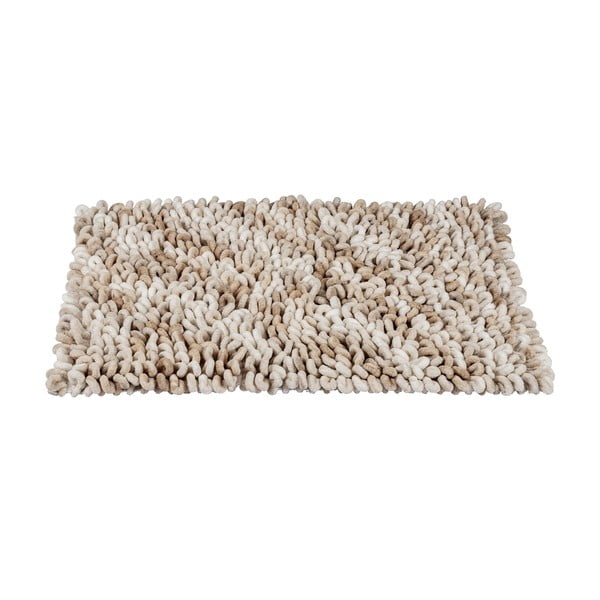 Beež tekstiilist vannitoamatt 60x90 cm Lerici - Wenko-image-2