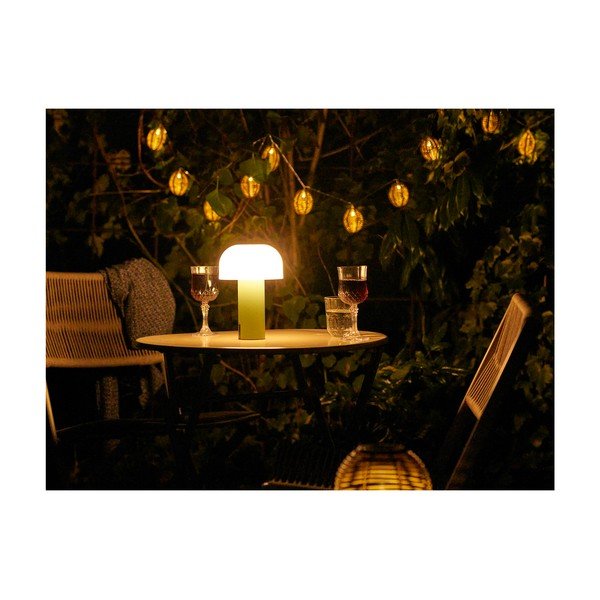 Kaasaskantav LED-õuelamp USB-ga ø 15 cm Soham - House Nordic-image-1