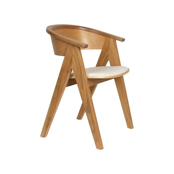 Polsterdatud söögitool käetugedega NDSM - Zuiver