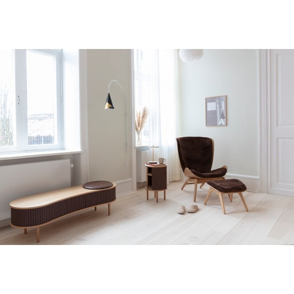 Pruun telerilaud tammepuust 140x40 cm Audacious - UMAGE-image-1