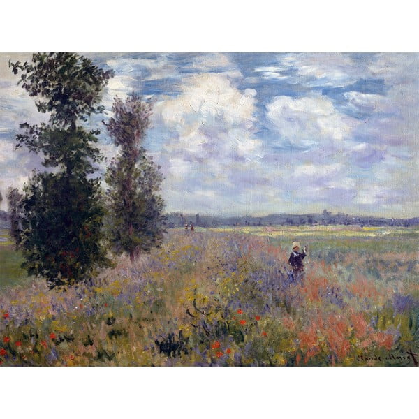 Reproduktsioon Claude Monet - moonipõllud Argenteuil' lähedal, 40 x 30 cm. Claude Monet - Le Pont de Waterloo - Fedkolor