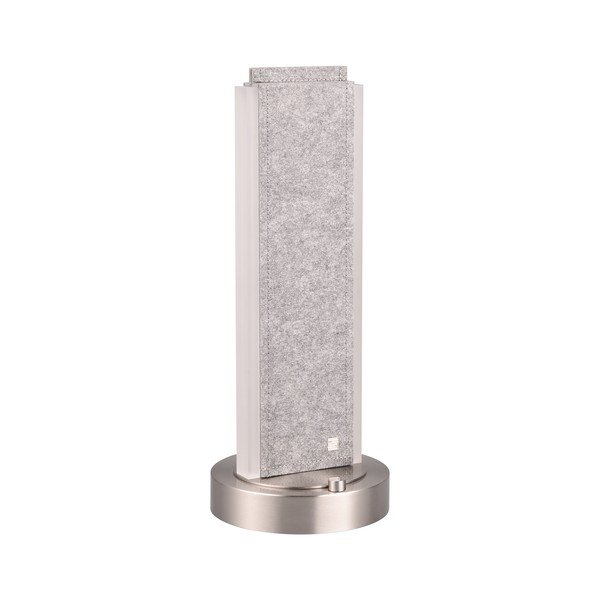 Hall LED lauavalgusti hääljuhtimise/mobiilirakenduse juhtimisega, tekstiilist varjuga (kõrgus 51 cm) Cicara - CINQUE-image-1