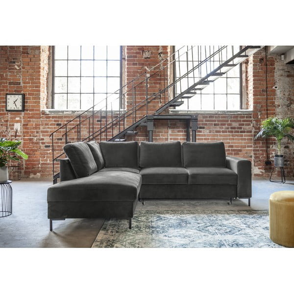 Tumehall sametist nurgadiivan (vasakus nurgas) Lofty Lilly - Miuform-image-4