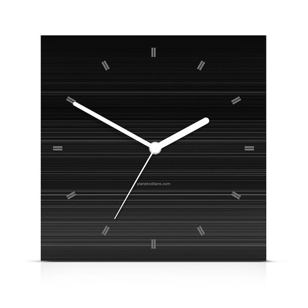 Hodiny Lines Black-image-1