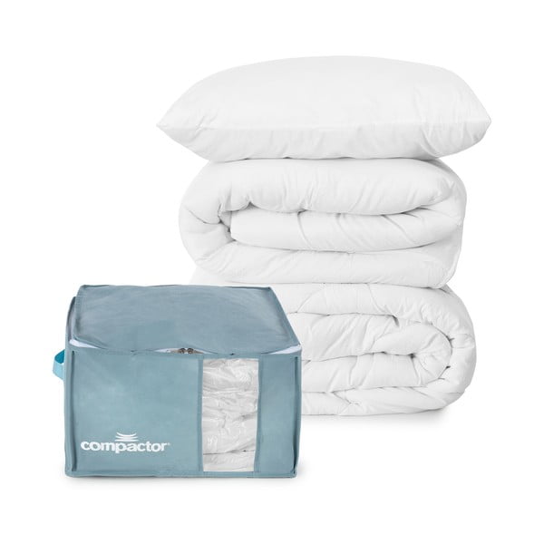 Vaakumplastist riiete hoiukast 42x40x25 cm Blue Edition – Compactor-image-1