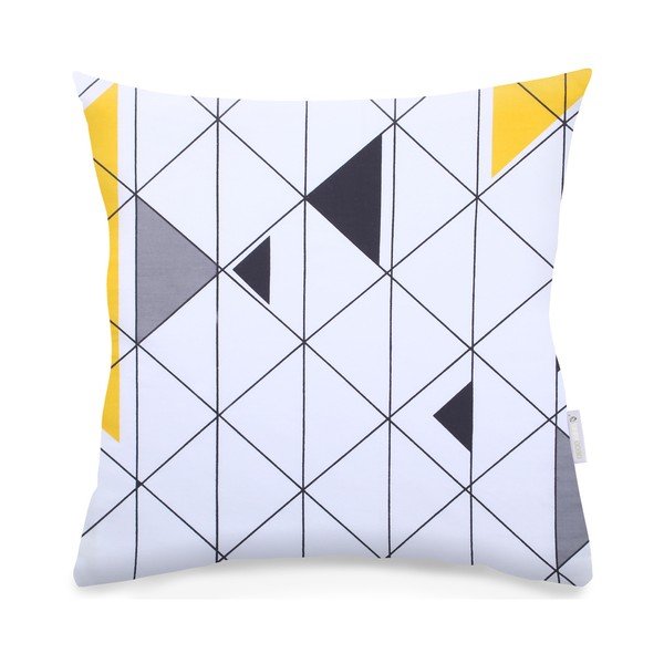 Sada 2 oboustranných povlaků na polštář DecoKing Geometric, 40 x 40 cm-image-1
