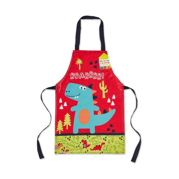 Puuvillane laste esiliin Dinosaur - Cooksmart ®