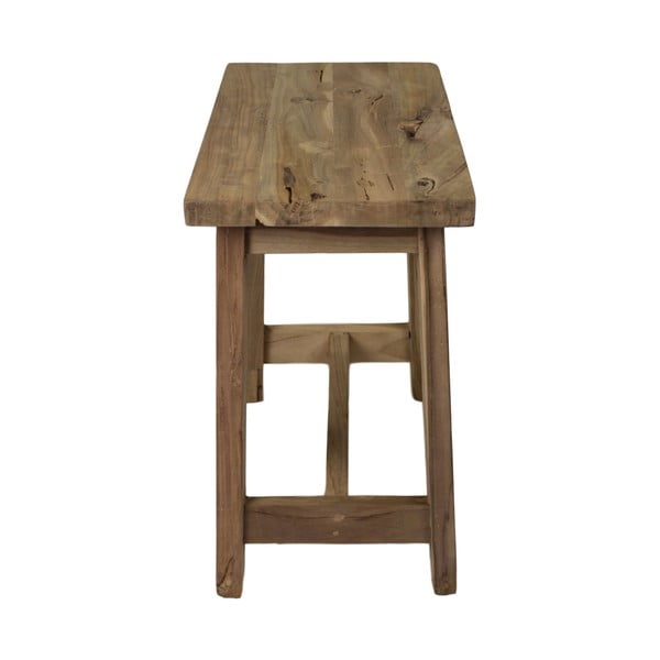 Tooli on valmistatud töötlemata teakpuidust Rustical, pikkus 50 cm. - HSM collection-image-3