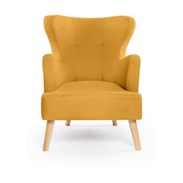 Sinepi värvi tugitool Noemye - Bonami Selection-image-2