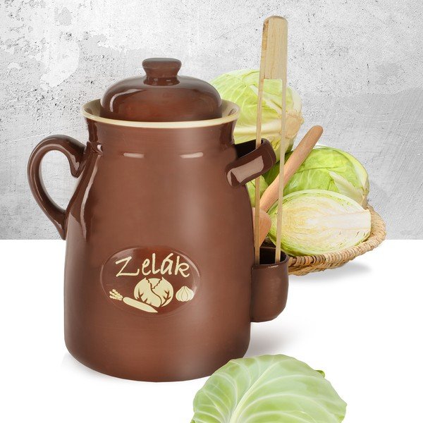 Köögiviljade kääritamisnõu 6 l – Orion-image-1