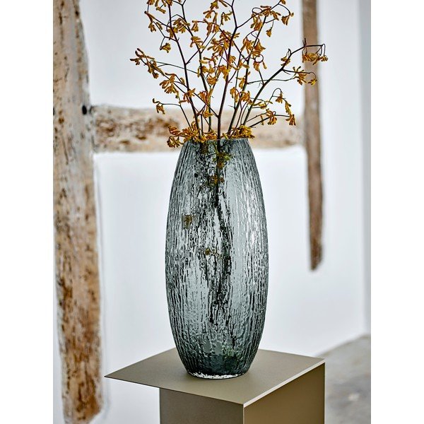 Hallist klaasist käsitöövaas (kõrgus 50 cm) Brock - Bloomingville-image-1