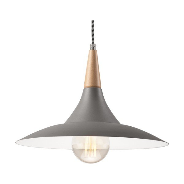Hall rippvalgusti metallist varjuga ø 30 cm Ufo - LAMKUR-image-4